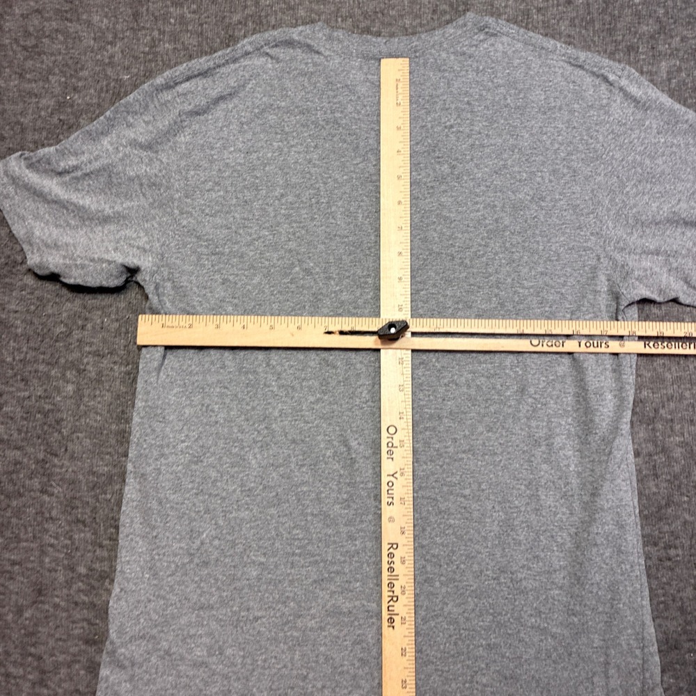 Patagonia T-Shirt Mens Medium Gray Casual Graphic Short Sleeve Hiking Climbing - Picture 7 of 10
